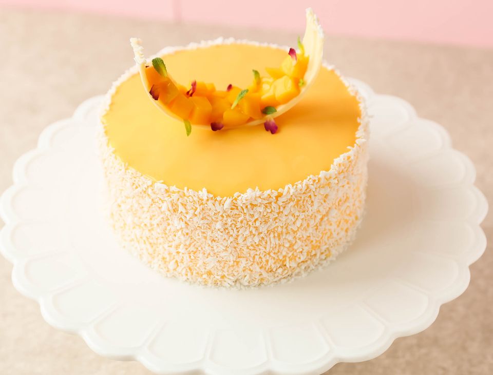 Mango & Coconut Entremet